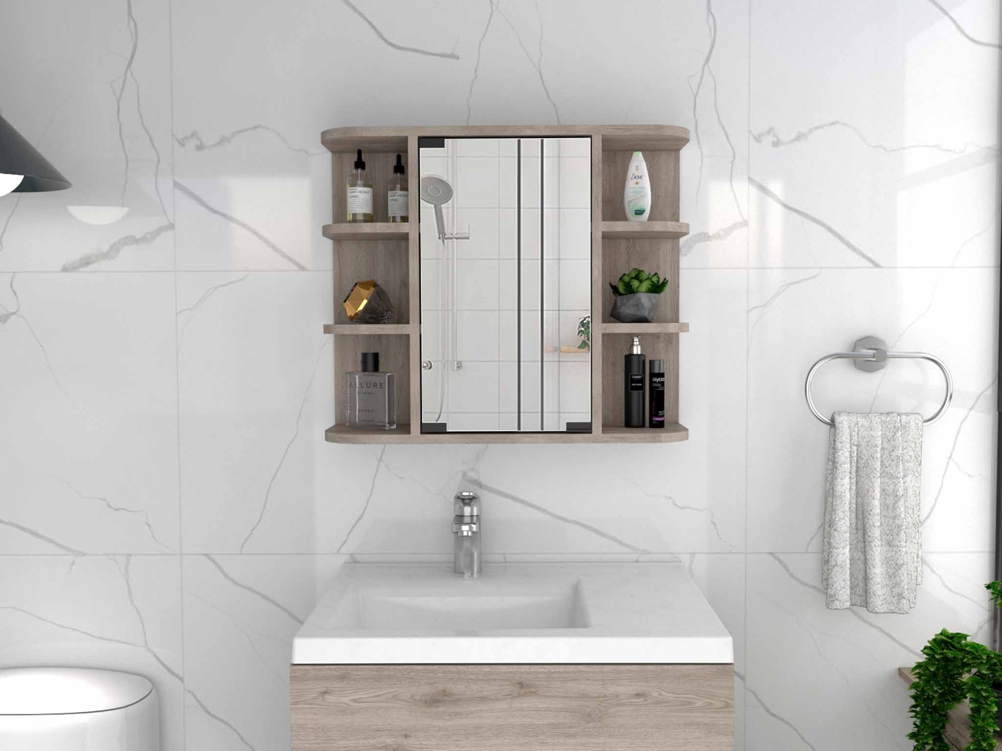 Depot Light Gray Medicine Cabinet